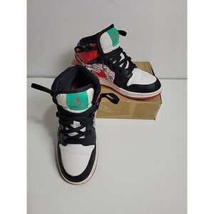 Nike Air Jordan 1 Mid Ugly Christmas Sweater DM1210-150 4Y No Box